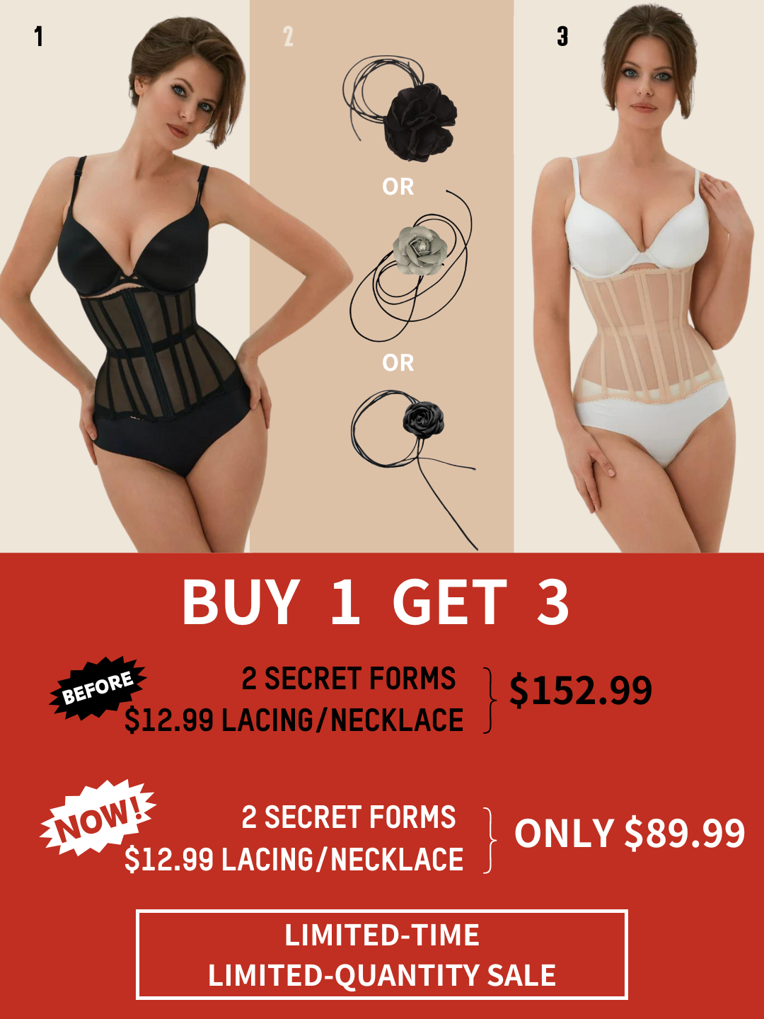 Secret form bundle (Buy one get three)