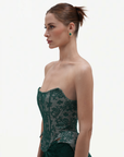 Emerald Luxe Corset
