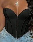 Daphne Glamorous Corset Top