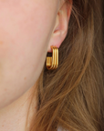 Polo earrings