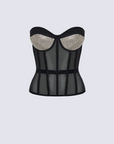 Temptation rhinestones black