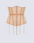 Cape with rhinestones fringe