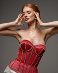 Secret form bra with rhinestones