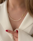 Cultured pearl necklace