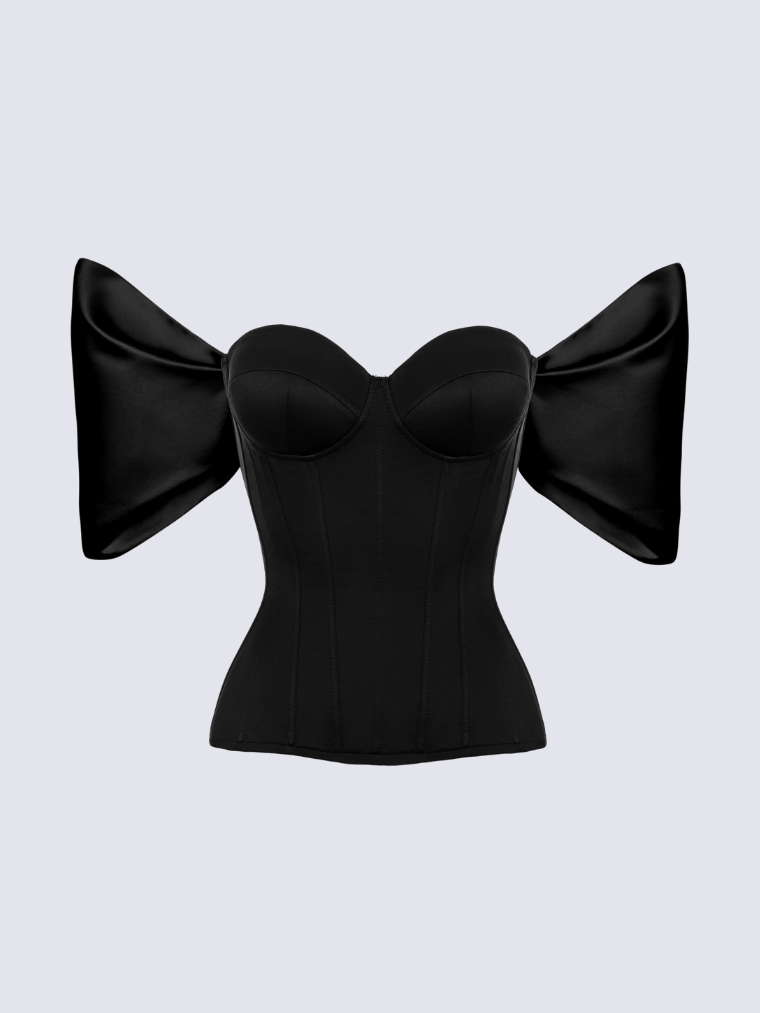 Libra corset black