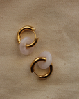 Stone earrings