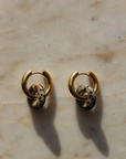 Stone earrings