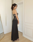 Nour Pearl Lace Corset