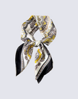 Marguerite silk scarf