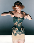 Emerald Luxe Corset