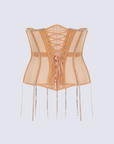 Cape with rhinestones fringe