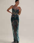 Emerald Luxe Corset