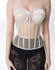 Secret form bra with rhinestones