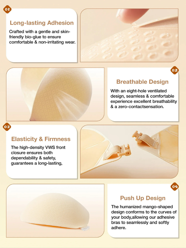 Adhesive Invisible Bra