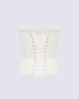 Satin corset