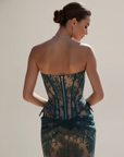 Emerald Luxe Corset
