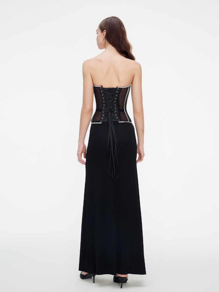 Perfectcorset NY | Secret Form Bra with Rhinestones Black / S / B/C Perfectcorset NY | Secret Form Bra with Rhinestones Black / S / B/C