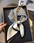 Marguerite silk scarf