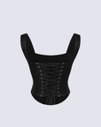 Black Sia corset