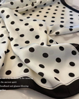 Marguerite silk scarf