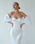 Corset shoulder sleeves