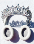 Silver Crown Headphones
