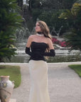Satin corset