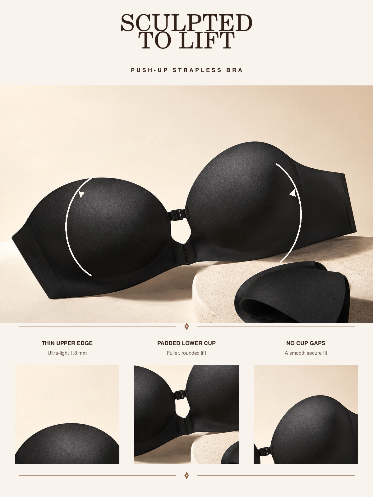 Alma Strapless Bra