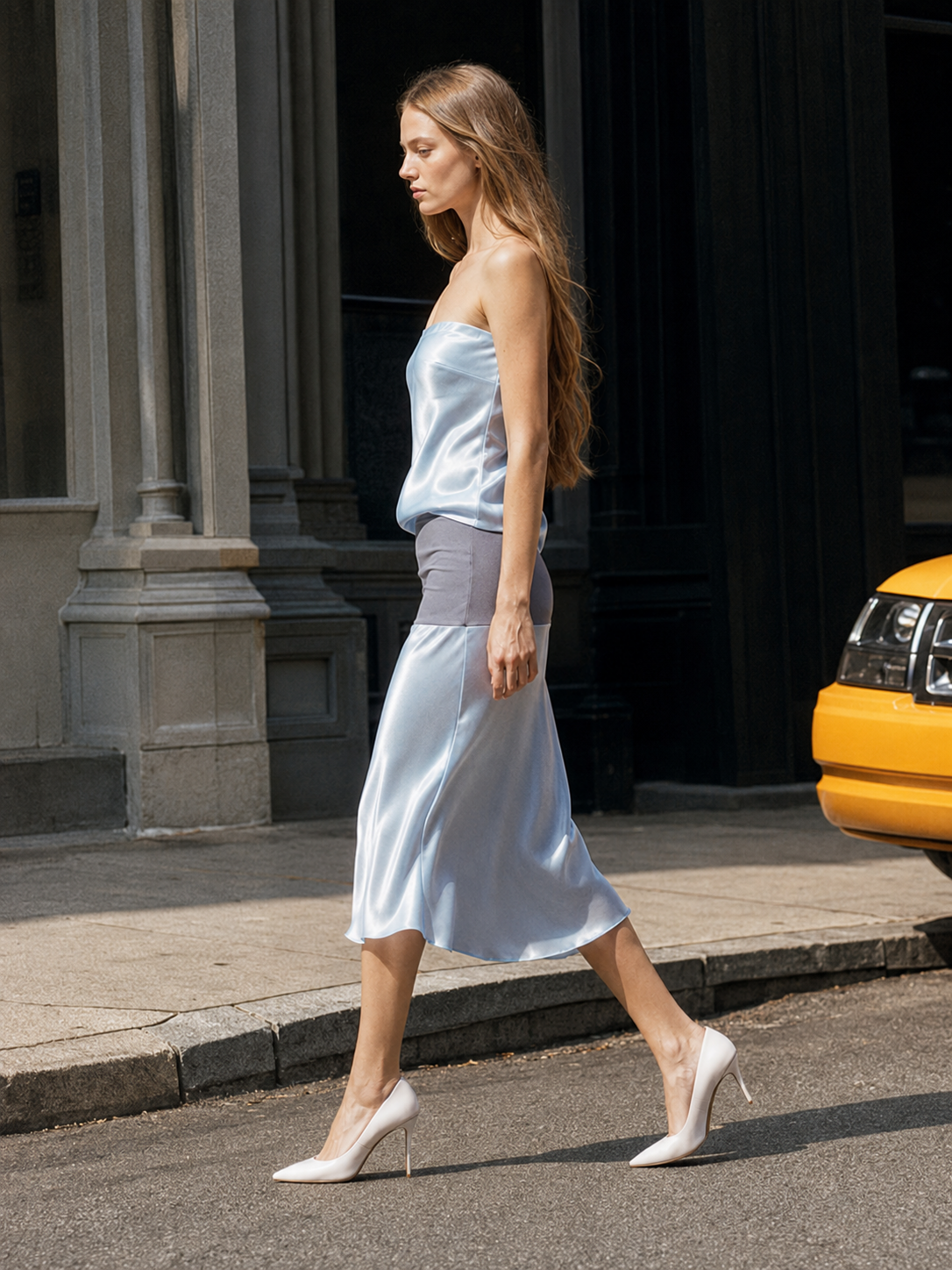 Melt Panel Dress