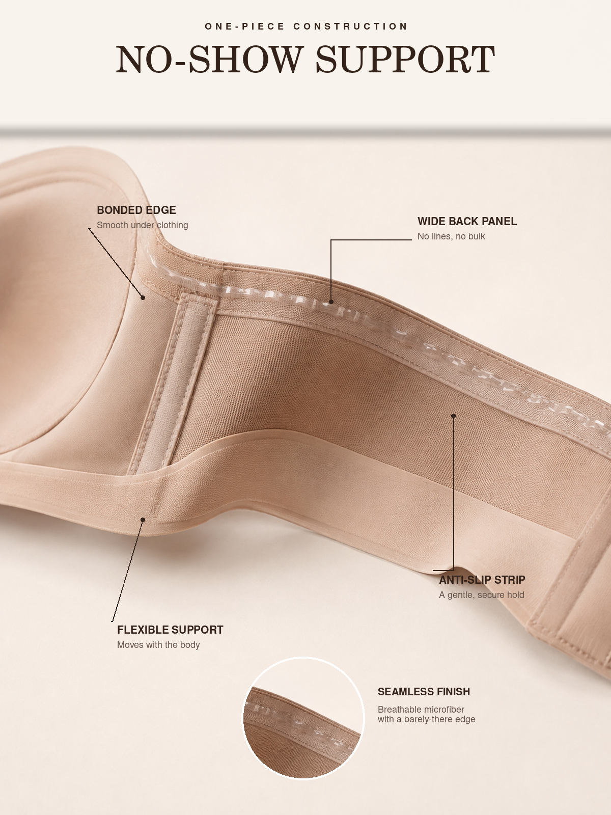 Alma Strapless Bra