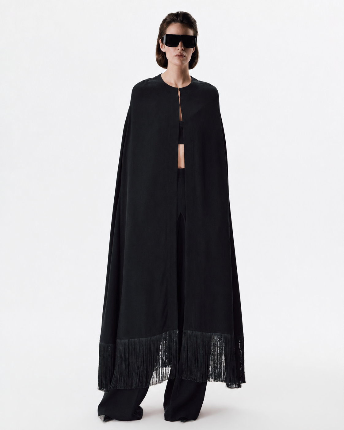 Lilith Fringe Cape