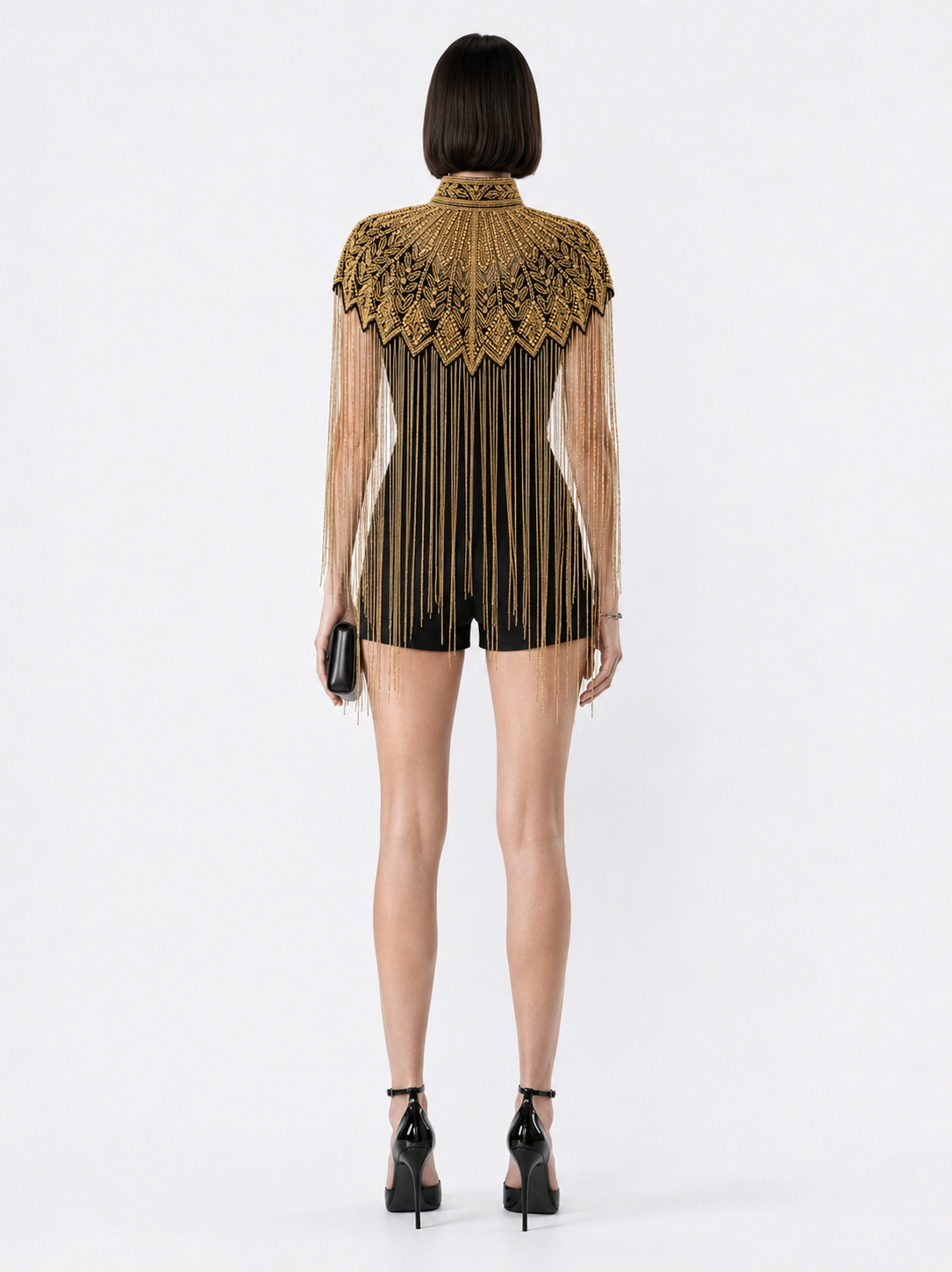 Keira Fringe Cape