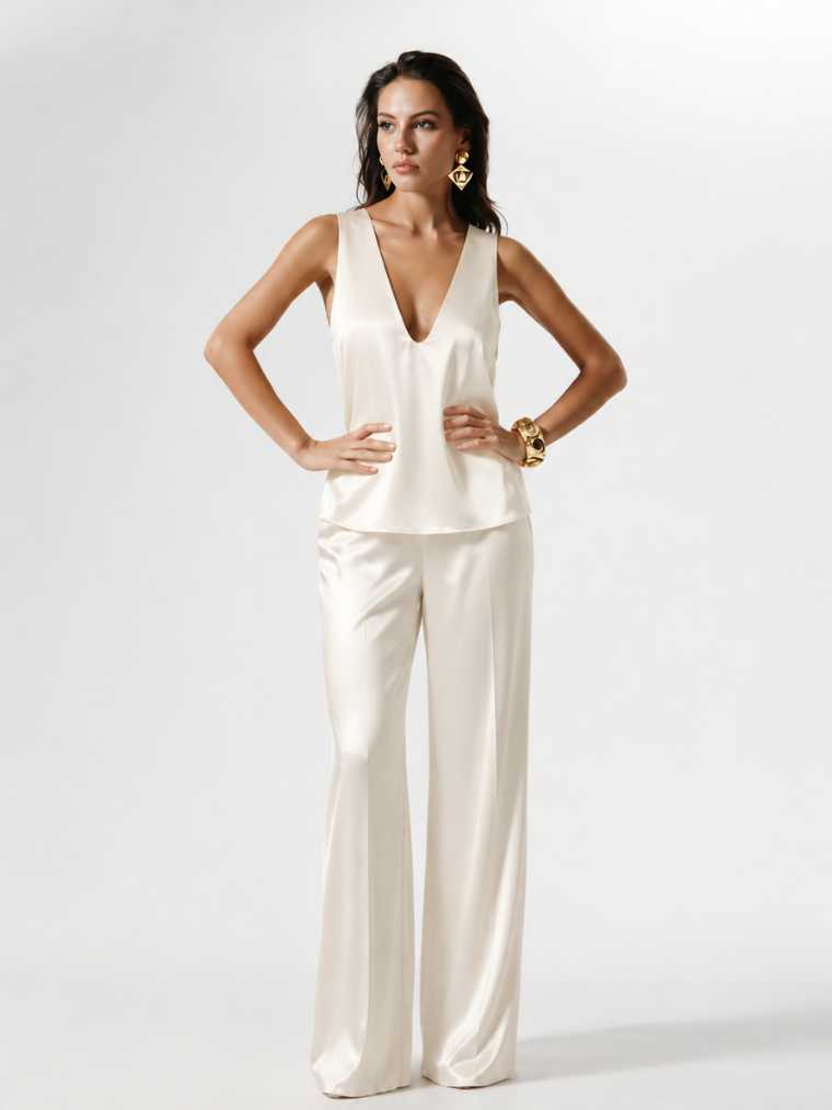 Palazzo Satin Pant