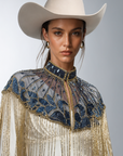 Keira Fringe Cape