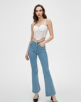 Shell Voile Corset