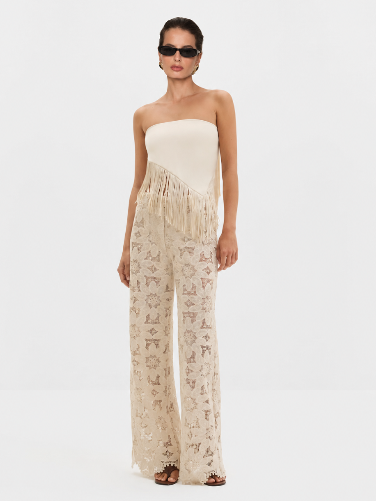 Sirena Fringe Top