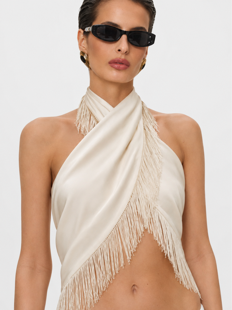 Sirena Fringe Top