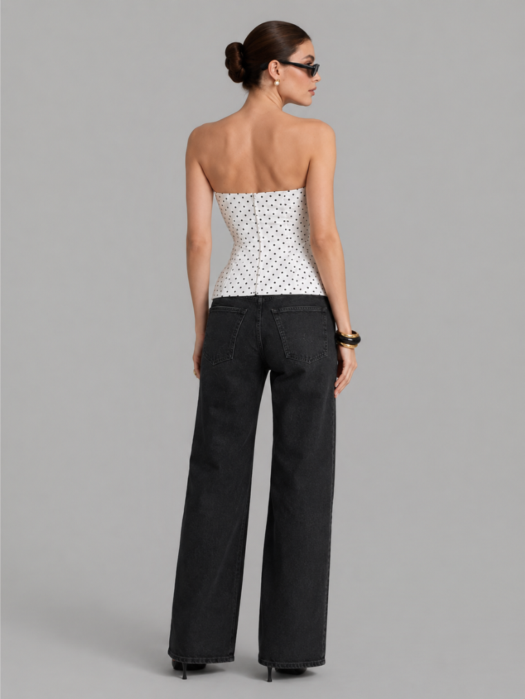 Monaco Dot Corset