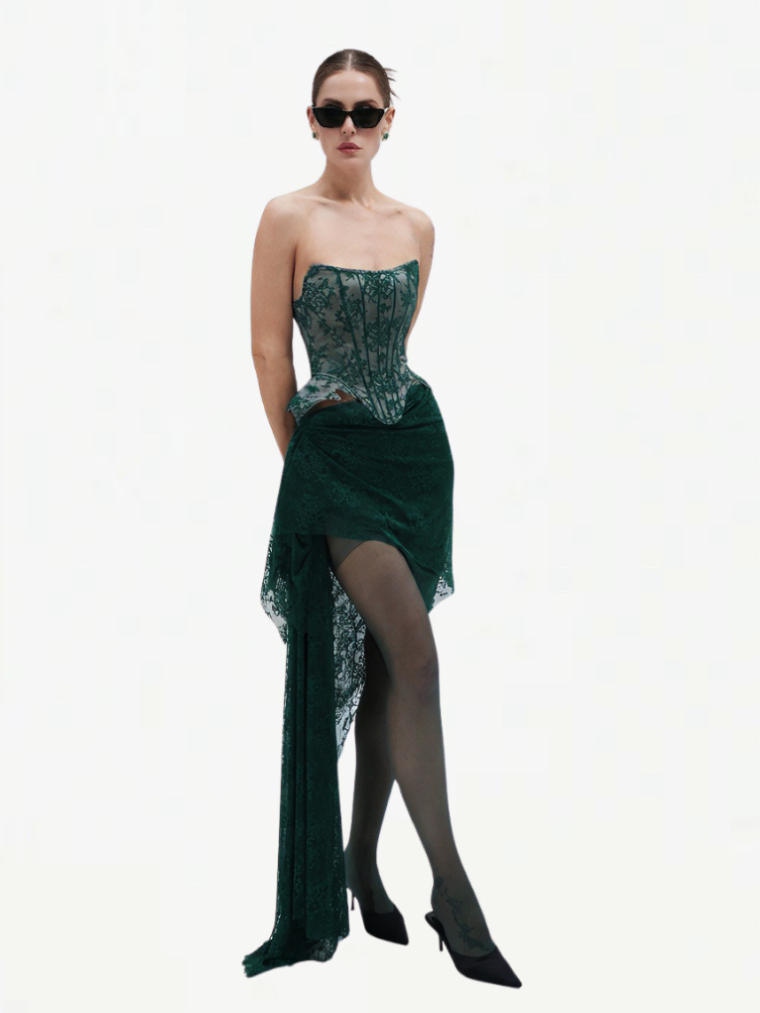 Emerald Luxe Corset Perfect Corset NY Clothing Emerald Luxe Corset Perfect Corset NY Clothing