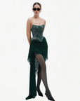 Emerald Luxe Corset