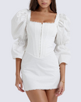 Rosalie white dress