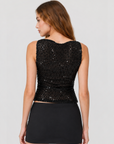 Noir Éclat Top
