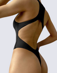 Cutout back bodysuit