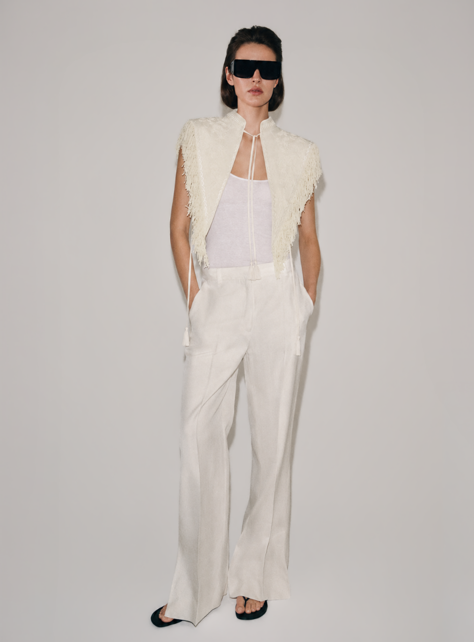 Carlotta Fringe Cape