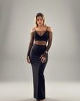 Crystal Mesh Top