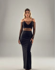 Crystal Mesh Top