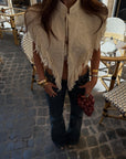 Carlotta Fringe Cape