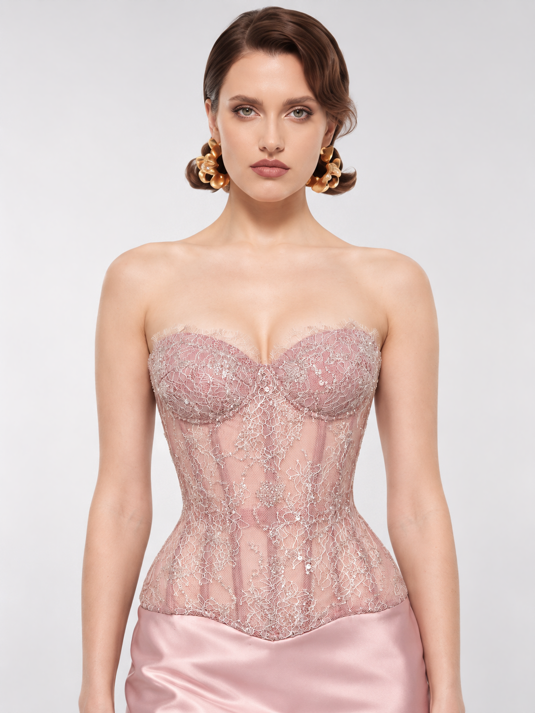 Roseliane Corset Set