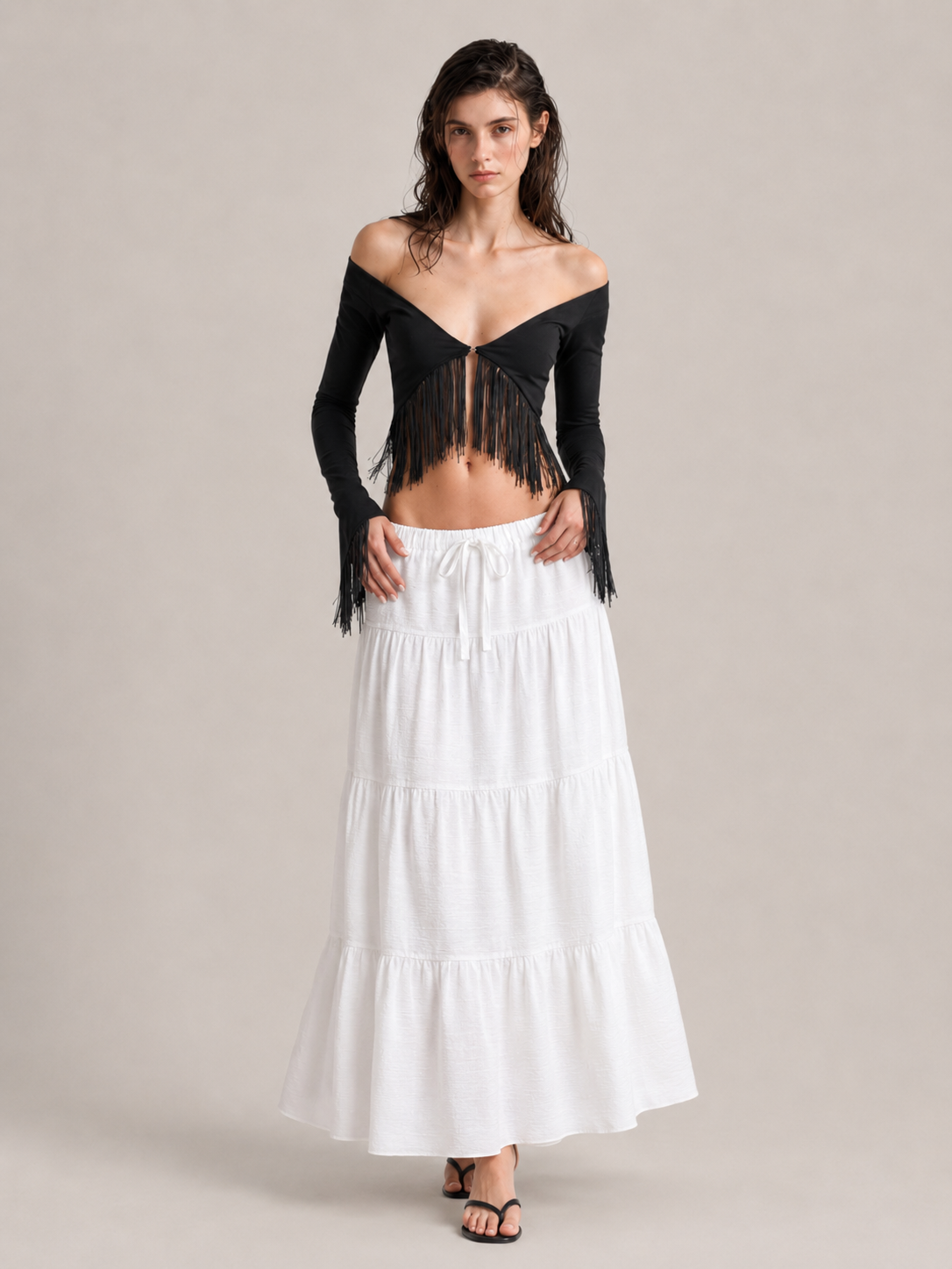 Amara Tiered Skirt