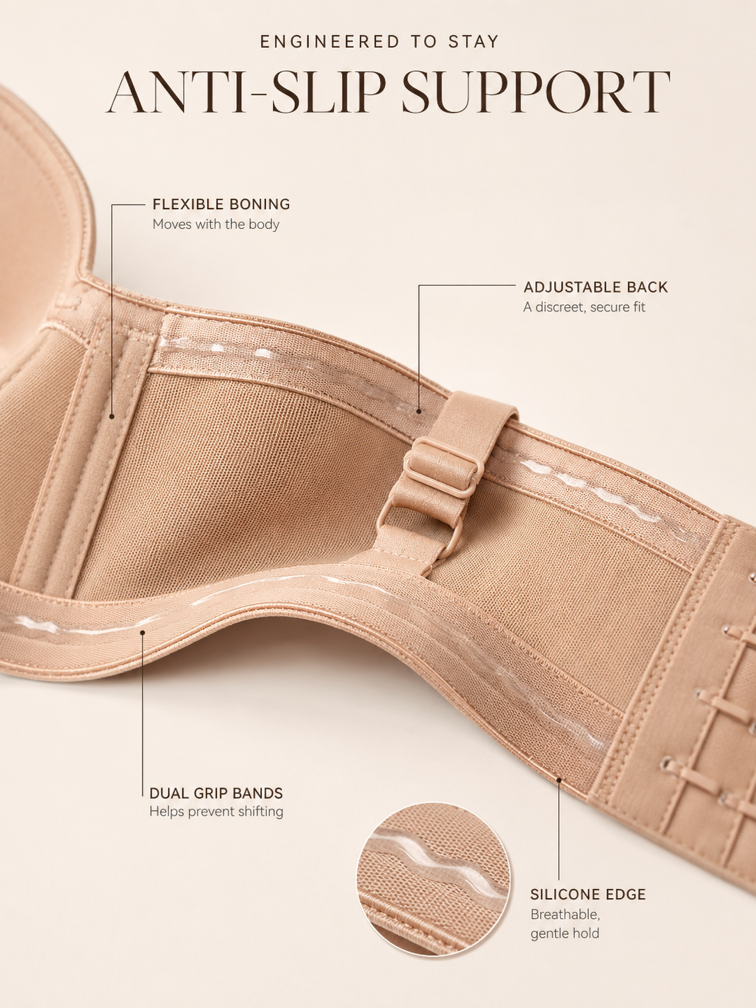 Alma Strapless Bra